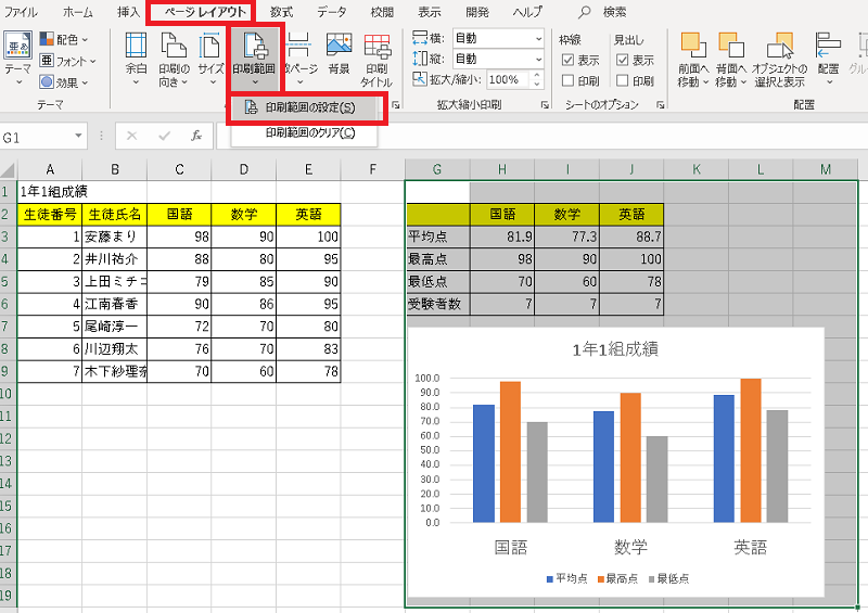 ［Excel（エクセル）］指定の範囲だけを印刷したい！画像6