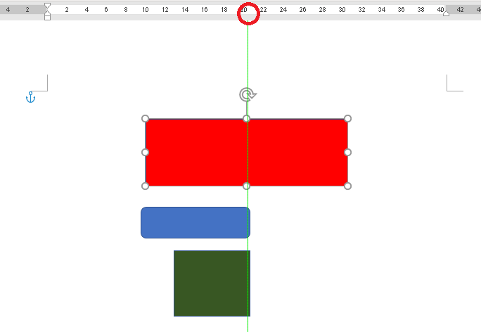 【Word（ワード）】図形を揃えたい！ 画像6-1