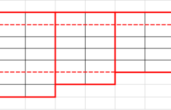【Excel】複雑な表に効率よく罫線を引こう！図1
